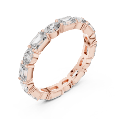Alternate Cut Eternity Ring