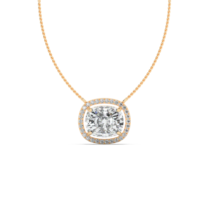 Classic Cushion Necklace
