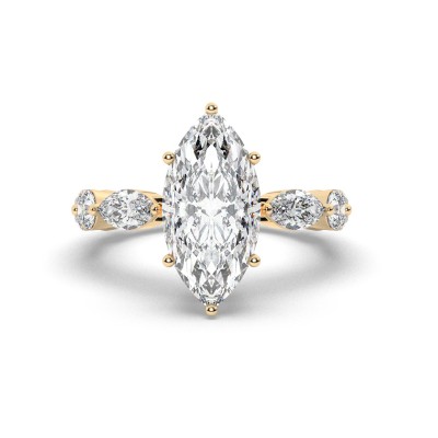 The Celeste Marquise Ring