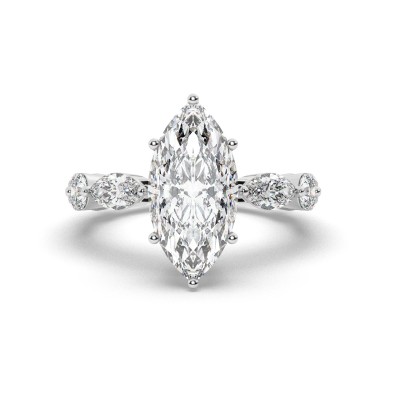 The Celeste Marquise Ring
