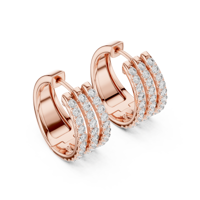 Triple Shine Earrings