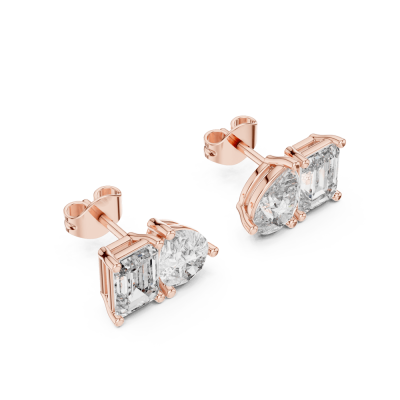 Double Brilliance Studs