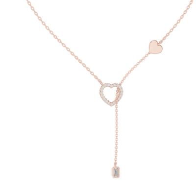 True Heart Drop Necklace