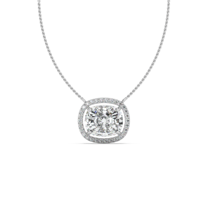 Classic Cushion Necklace