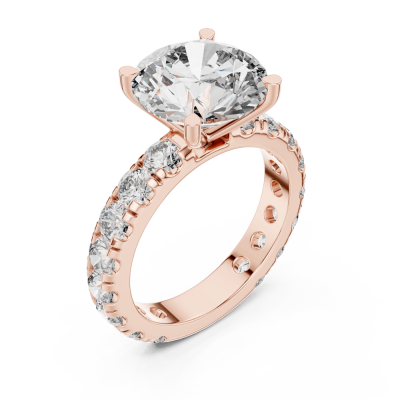Bold Solitaire Ring