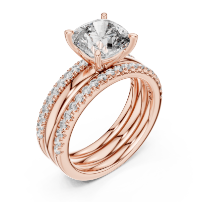 Luxe Framed Solitaire 