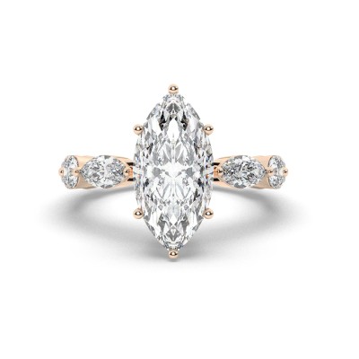 The Celeste Marquise Ring