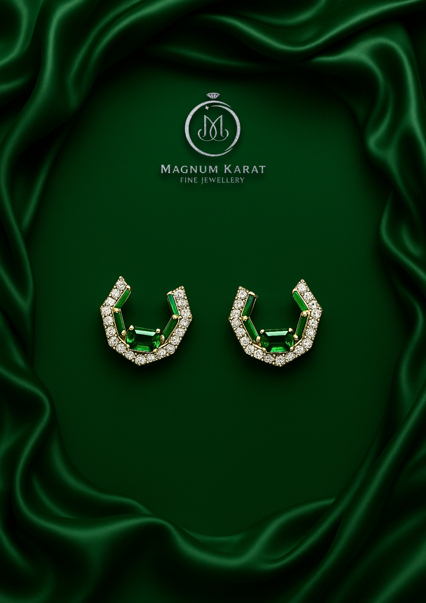 Green Symphony Hoops