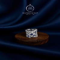 Celestial Waves Ring