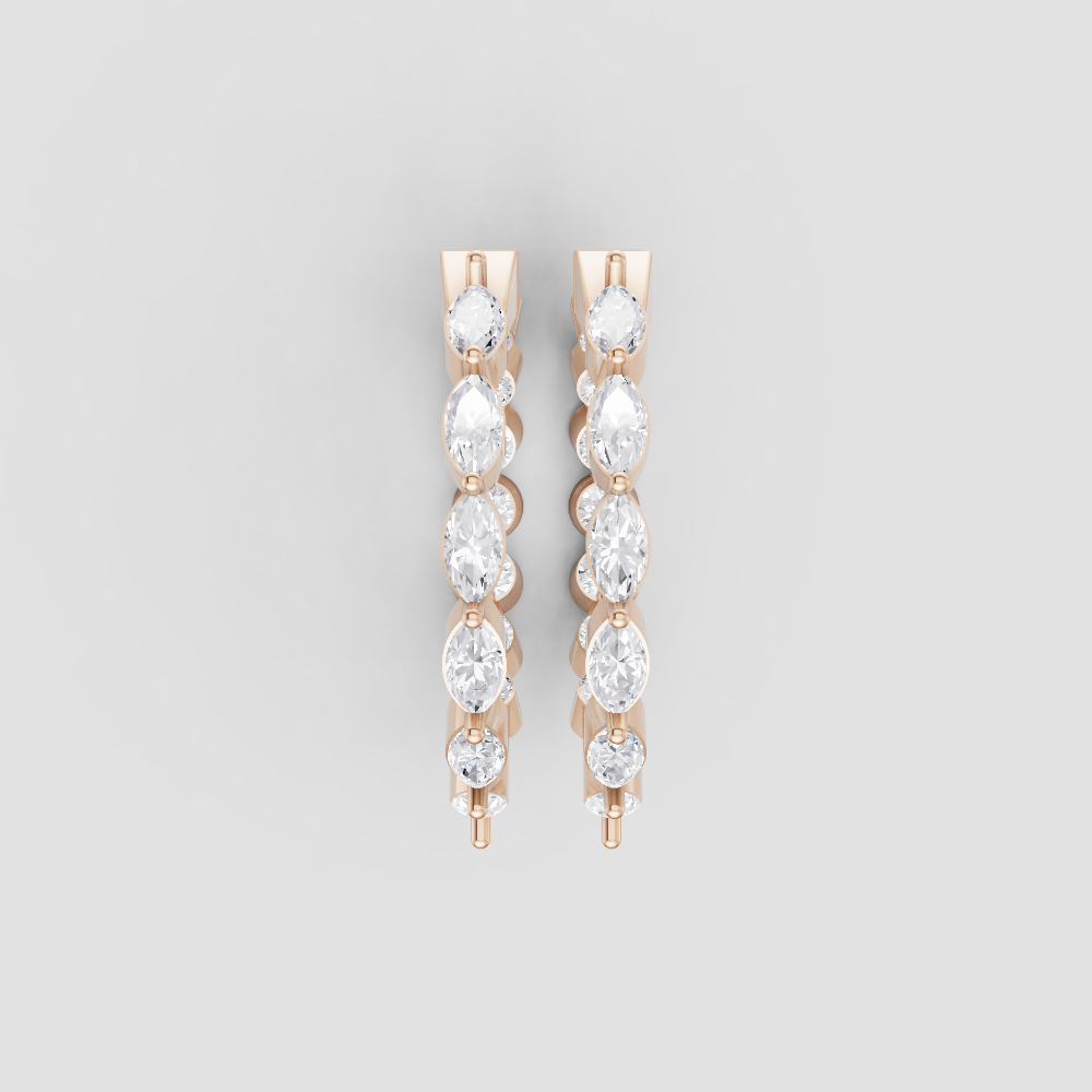 Elongated Hoops