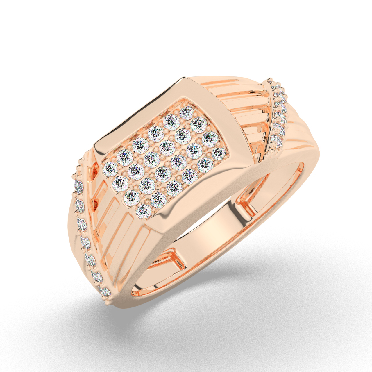 Regal Grid Ring