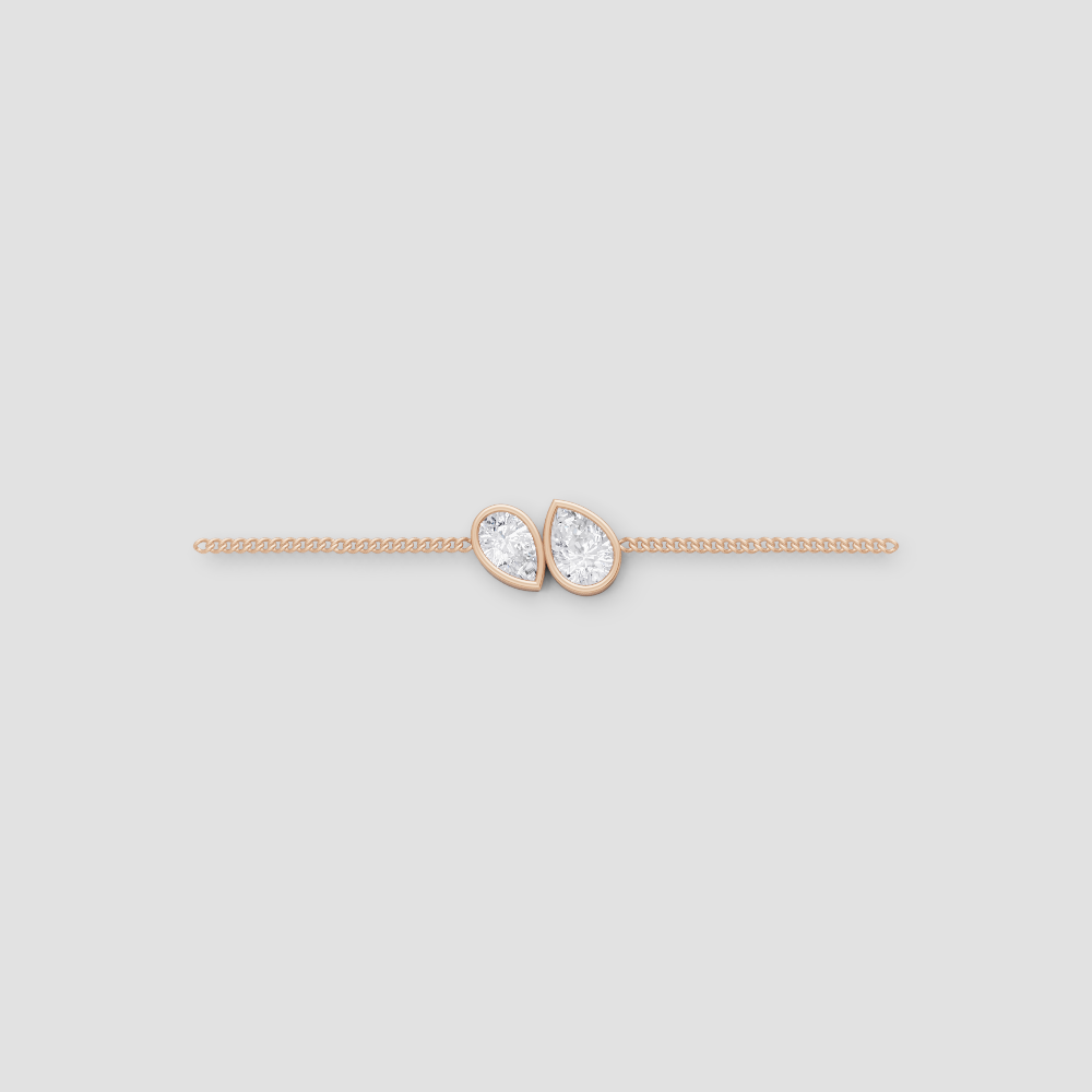 Duo Pear Bracelet