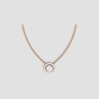 Luster Halo Necklace