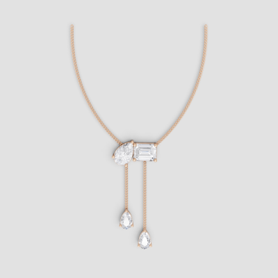 Falling Pear Necklace