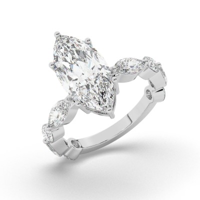 The Celeste Marquise Ring
